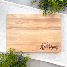 Load image into Gallery viewer, Personalized Large Cutting Board