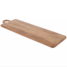 Load image into Gallery viewer, Large Acacia Charcuterie Board with Handle
