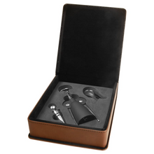 Load image into Gallery viewer, Personalized 3-Piece Wine Tool Gift Set