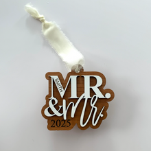 Load image into Gallery viewer, Personalized Wedding Honorifics Ornament