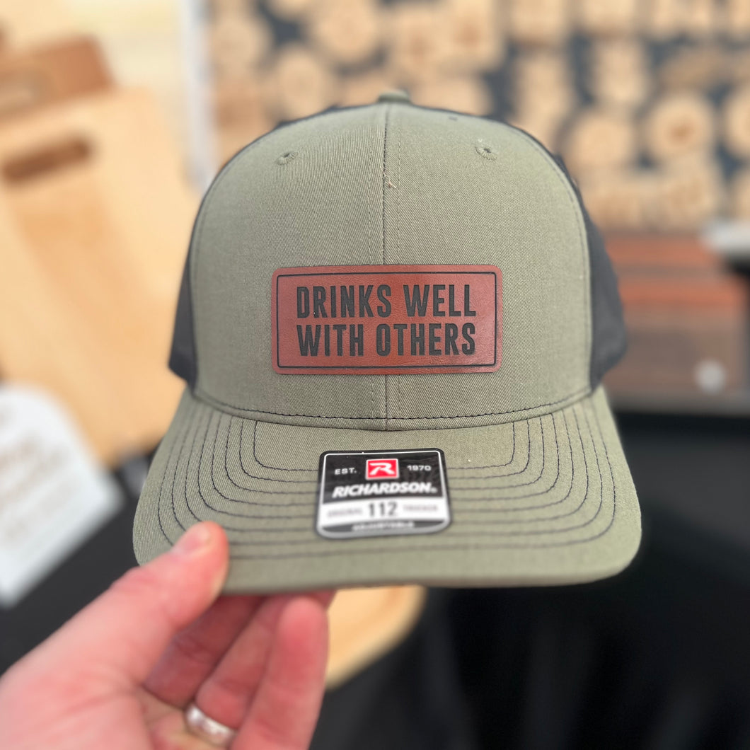 Drinks Well With Others - Richardson 112 Trucker Hat