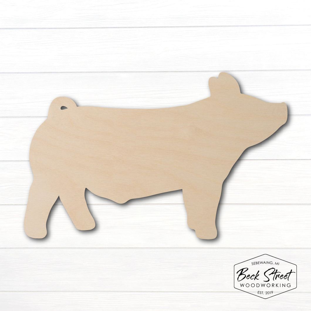 Pig Wood Cutout