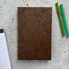 Load image into Gallery viewer, Wizards and Witches Faux Leather Journal
