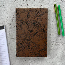 Load image into Gallery viewer, When Life Gives You Lemons Faux Leather Journal
