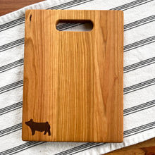 Load image into Gallery viewer, Fair Buyers Gift / Cutting Board with Cutout Handle
