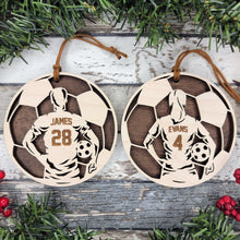 Load image into Gallery viewer, Soccer - Stadium Series Spotlight Ornament
