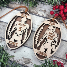 Load image into Gallery viewer, Football - Stadium Series Spotlight Ornament
