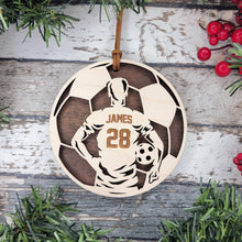 Load image into Gallery viewer, Soccer - Stadium Series Spotlight Ornament
