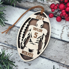 Load image into Gallery viewer, Football - Stadium Series Spotlight Ornament
