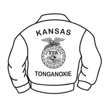 Load image into Gallery viewer, Tonganoxie FFA Jacket Ornament
