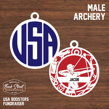 Load image into Gallery viewer, Archery Ornament - USA
