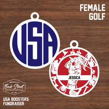 Load image into Gallery viewer, Golf Ornament - USA
