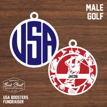 Load image into Gallery viewer, Golf Ornament - USA
